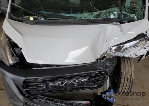 2025 Ram Promaster 3500 3500 High from USA, damaged, VIN 3C6MRVHG9SE549249